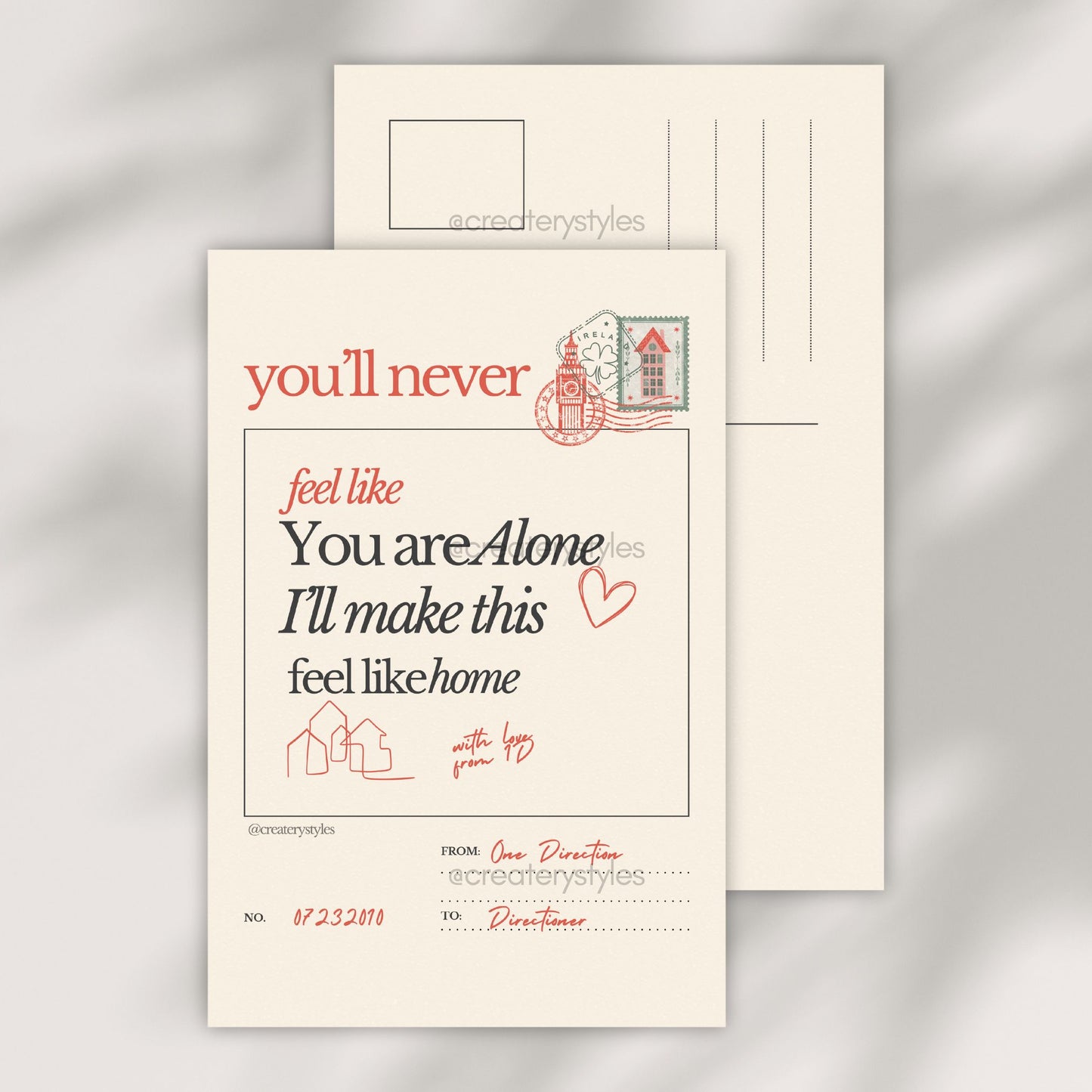One Direction Home Post