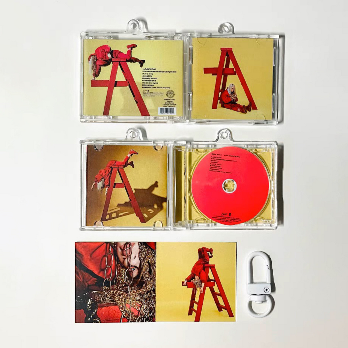 Billie Eilish Personalized NFC Keychain