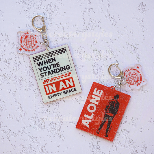 Holding On To Heartache Acrylic Keychain