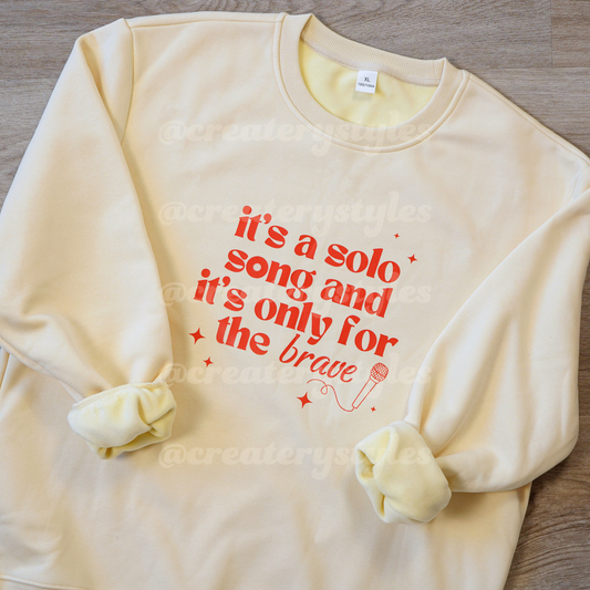 Louis Tomlinson Merch Only The Brave Graphic Sweatshirt & Hoodie, Mult Color