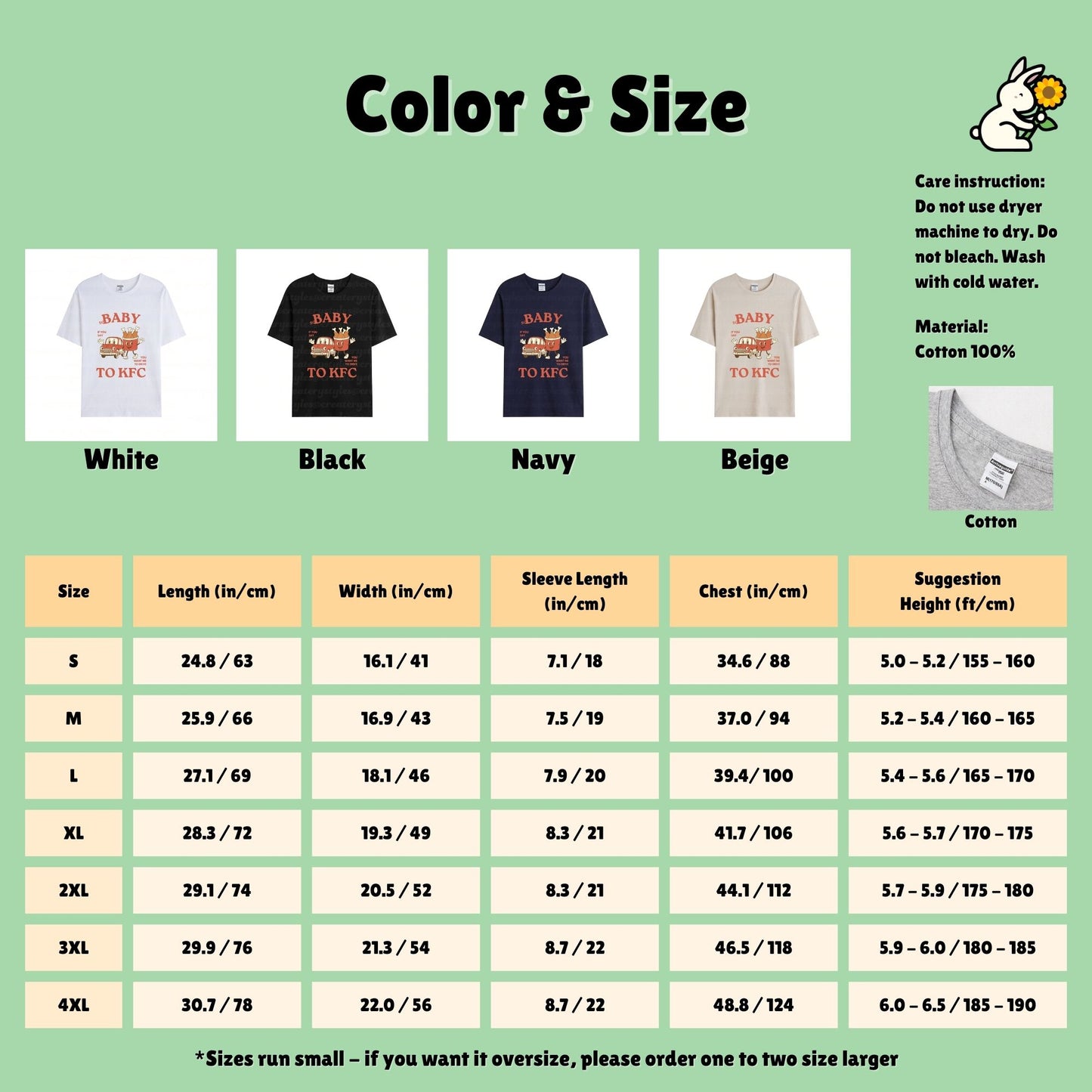 Drive to KFC T-Shirt, Mult Color