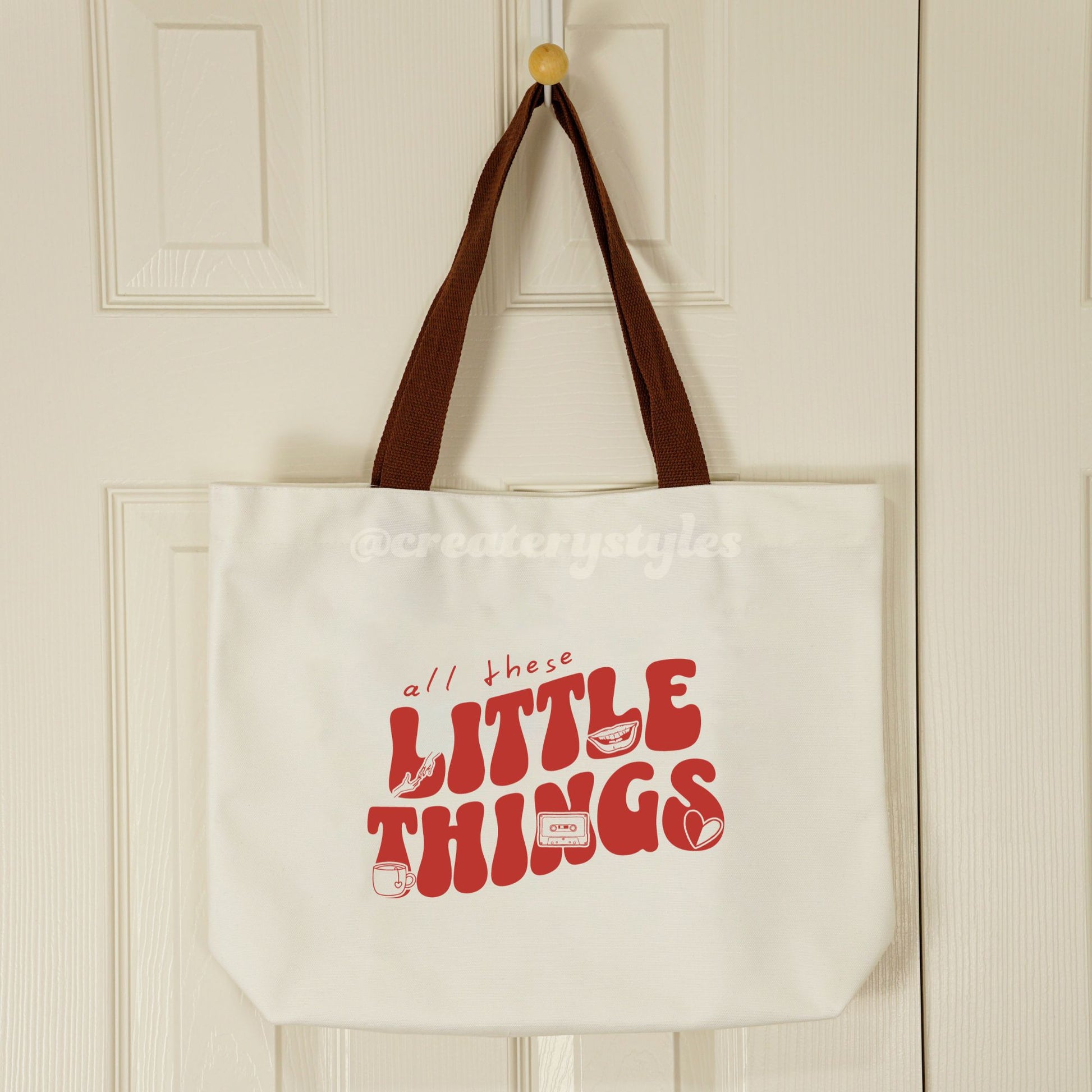 One Direction Merch Little Things Canvas Tote Bag