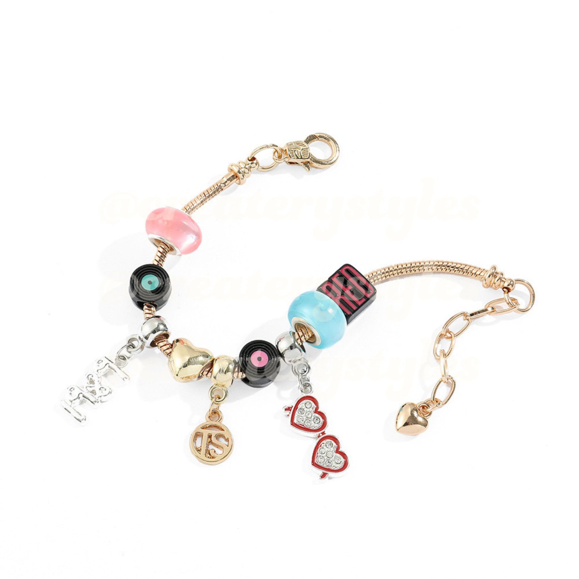 Taylor's Version Albums Inspired Charm Friendship Bracelet