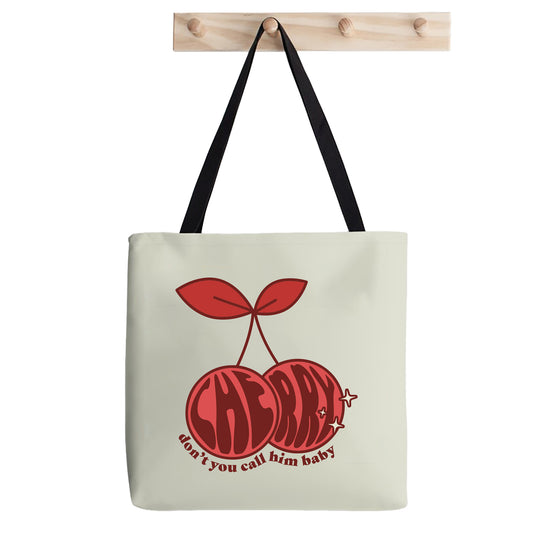 Cherry Baby Tote Bag