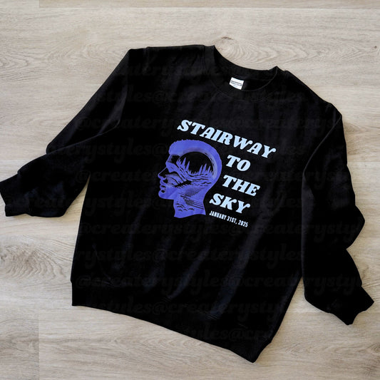 Zayn Stairway to the Sky Sweatshirt and Hoodie – Custom Concert Date