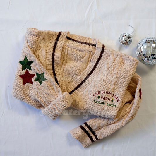 Christmas Tree Farm Cardigan