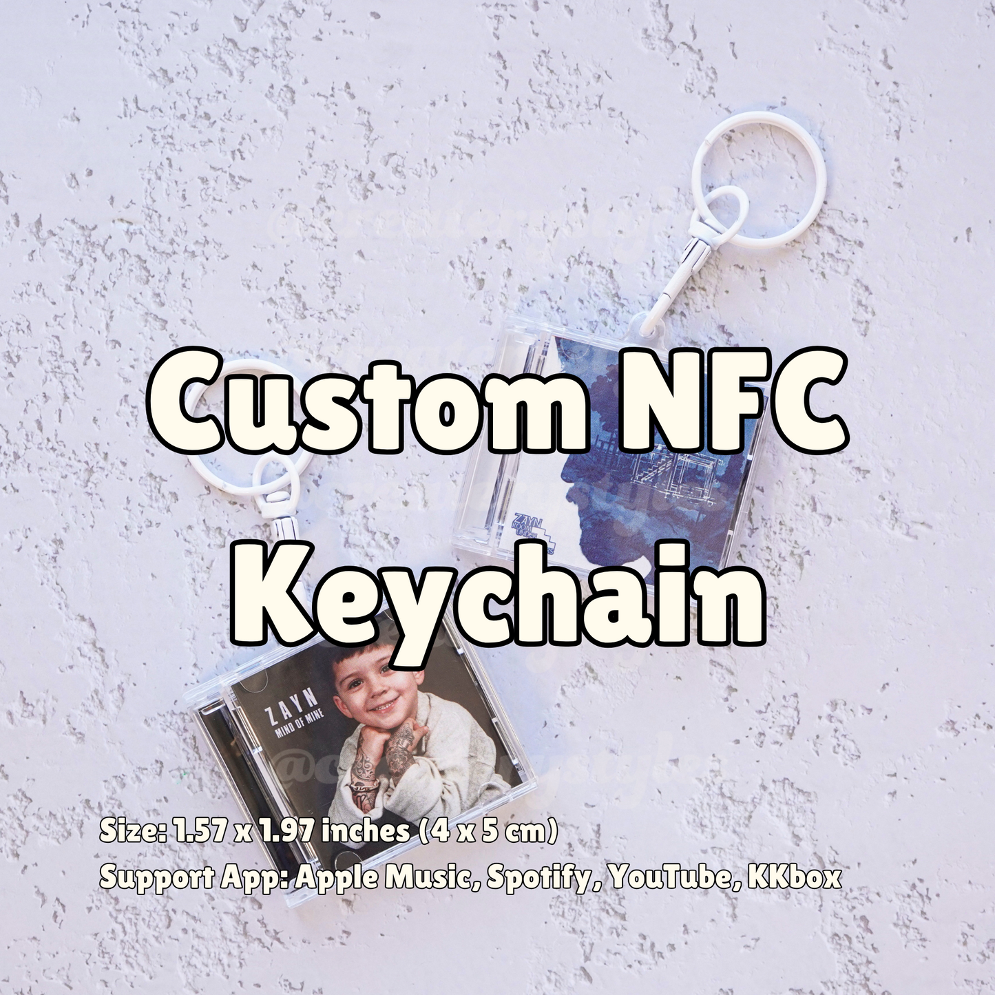 Personalized NFC Keychain for Zquad