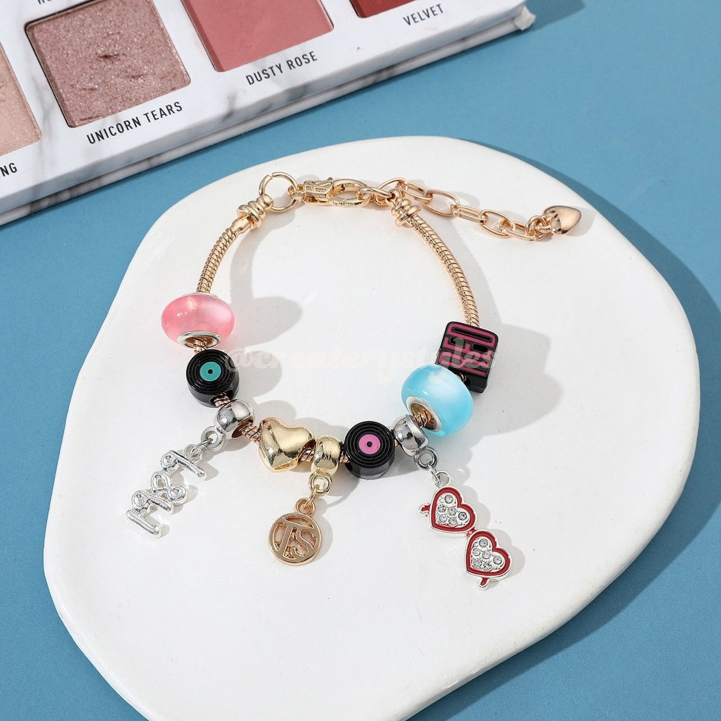 Taylor's Version Albums Inspired Charm Friendship Bracelet