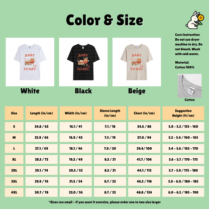 Drive to KFC T-Shirt, Mult Color