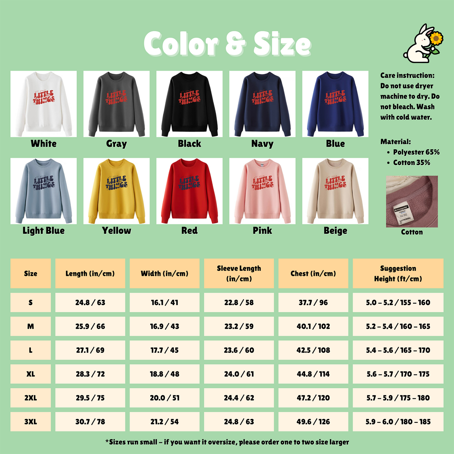 One Direction Little Things Sweatshirt & Hoodie, Mult Color