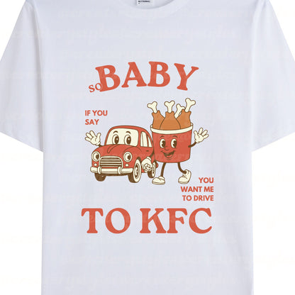 Drive to KFC T-Shirt, Mult Color