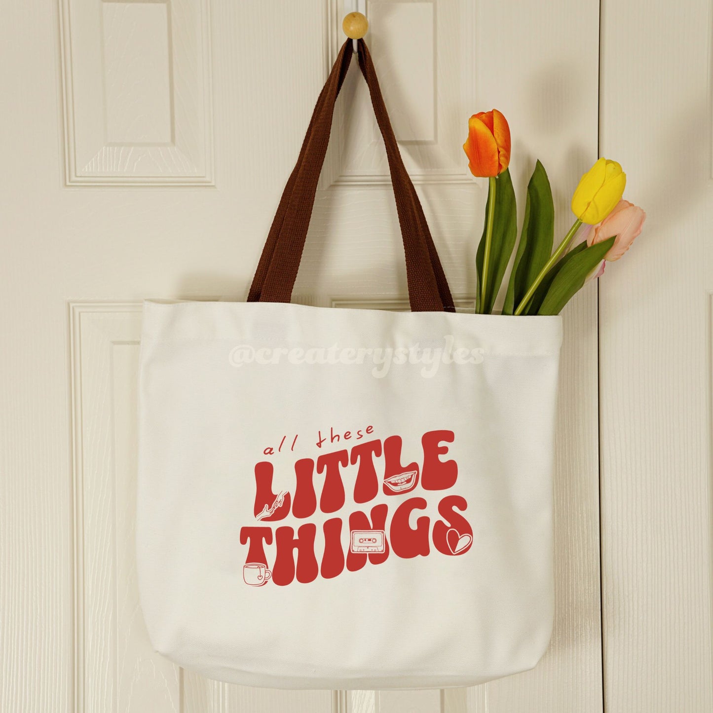 One Direction Merch Little Things Canvas Tote Bag