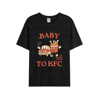 Drive to KFC T-Shirt, Mult Color
