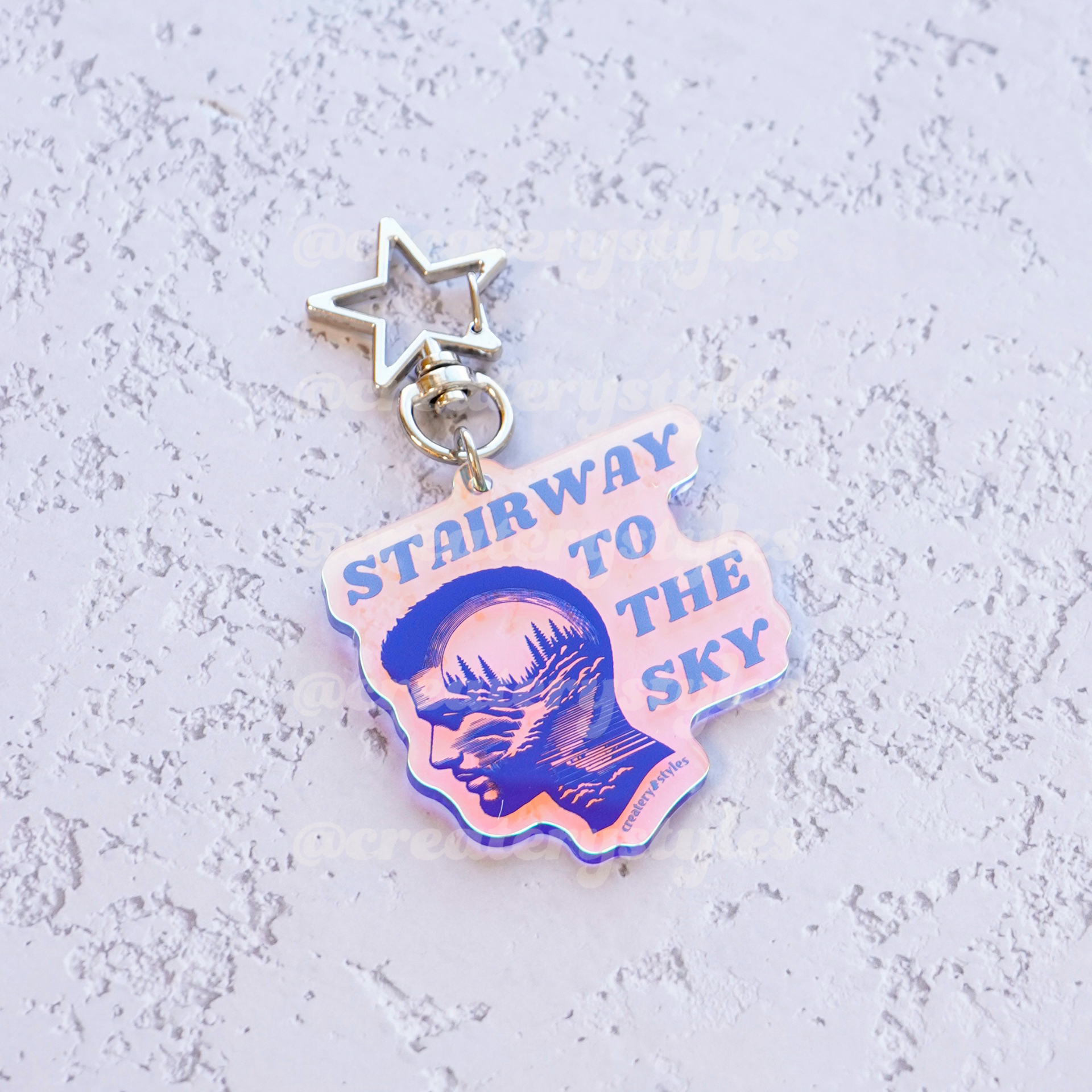 Stairway to the Sky Acrylic Keychain | Zayn Concert Inspired