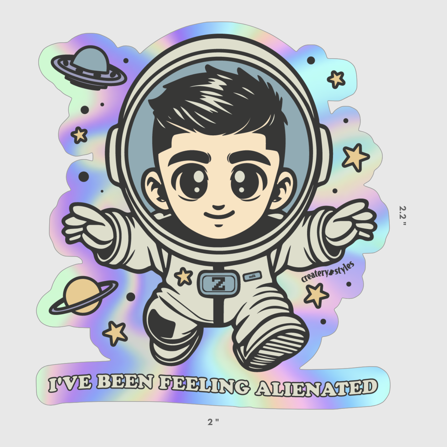 Zayn Malik Alienated Sticker