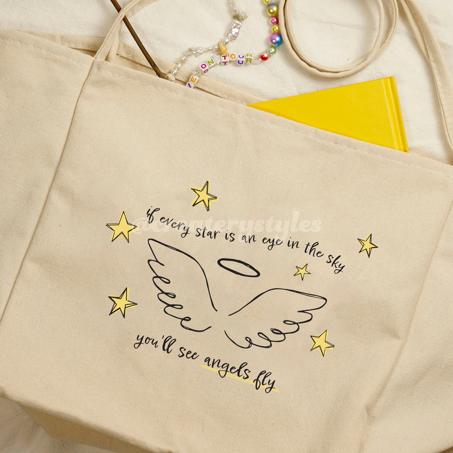 Angels Fly Double-Sided Tote Bag