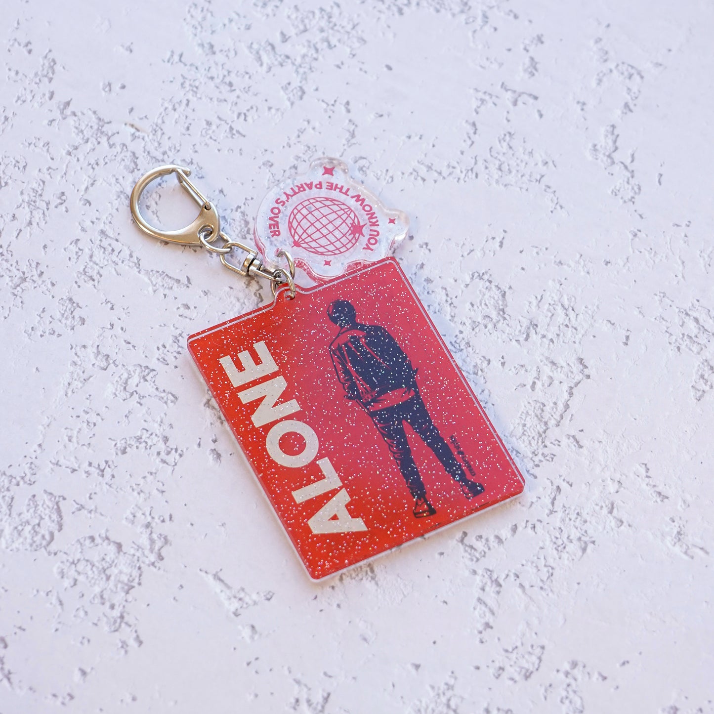 Holding On To Heartache Acrylic Keychain