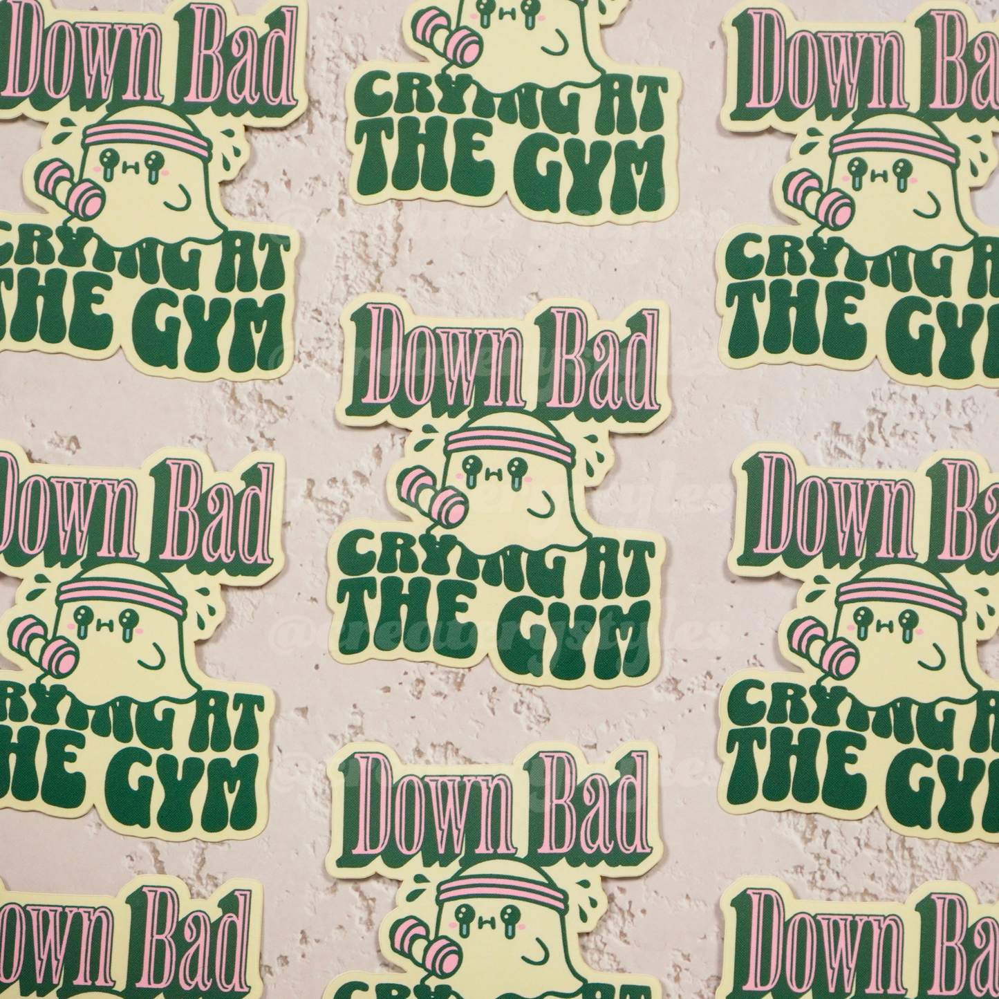 Down Bad Sticker