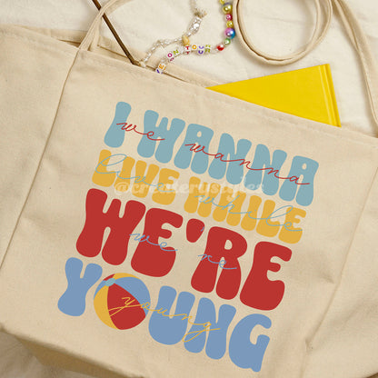 LWWY Double-Sided Tote Bag