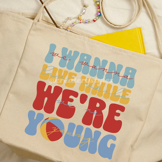 LWWY Double-Sided Tote Bag