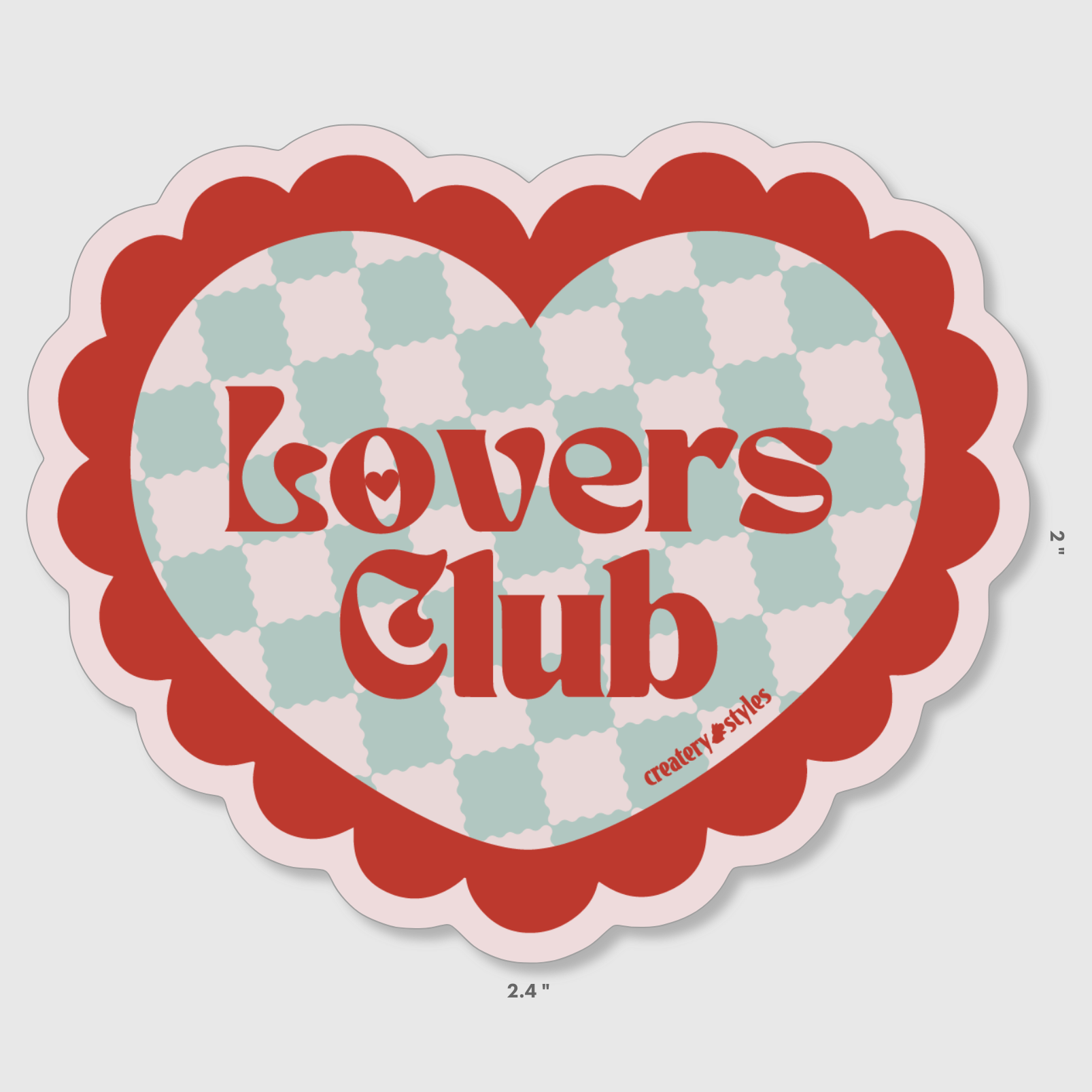 Lovers Club Sticker