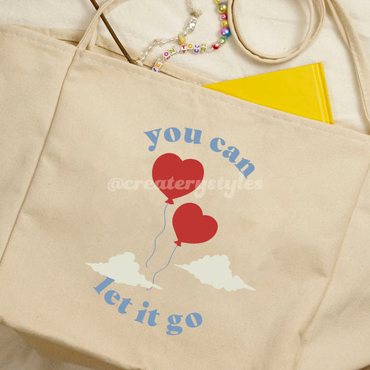 Letting It Go Double-Sided Tote Bag