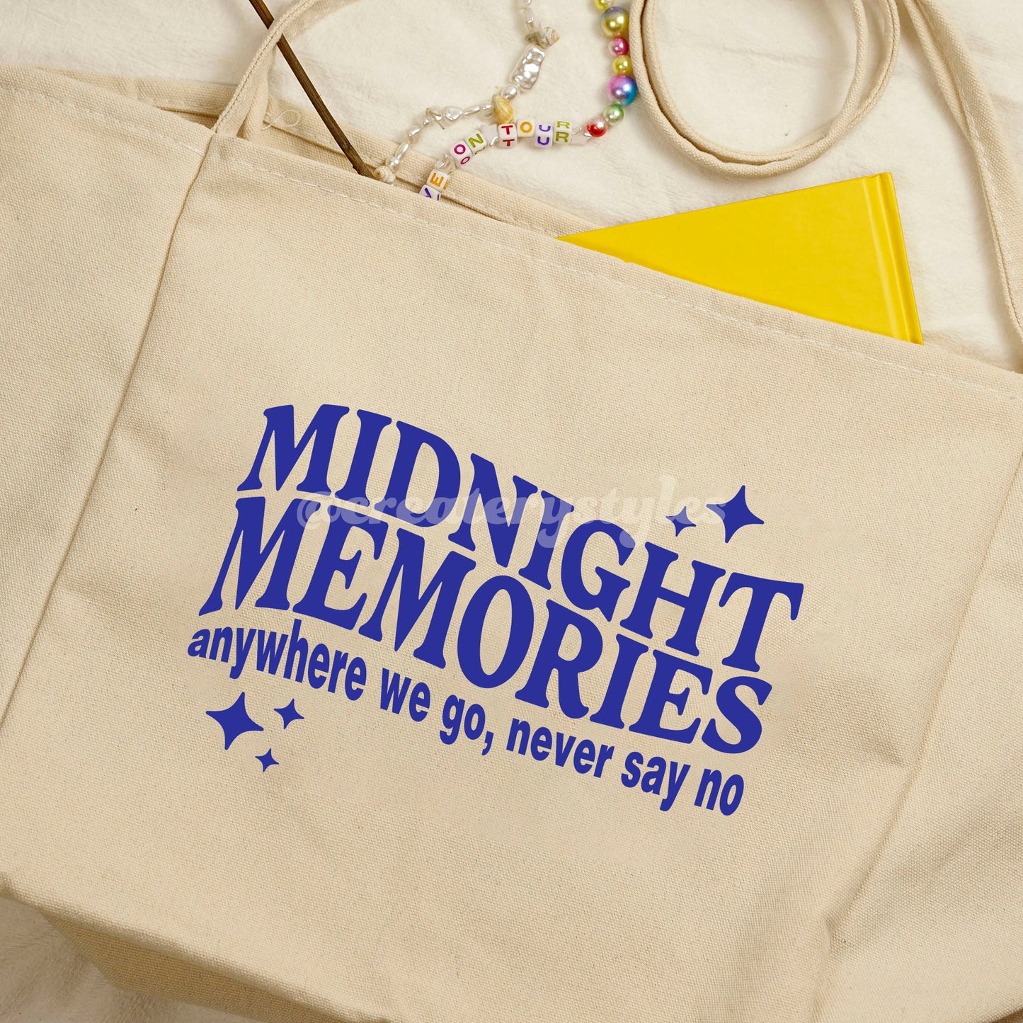 Midnight Memories Double-Sided Tote Bag