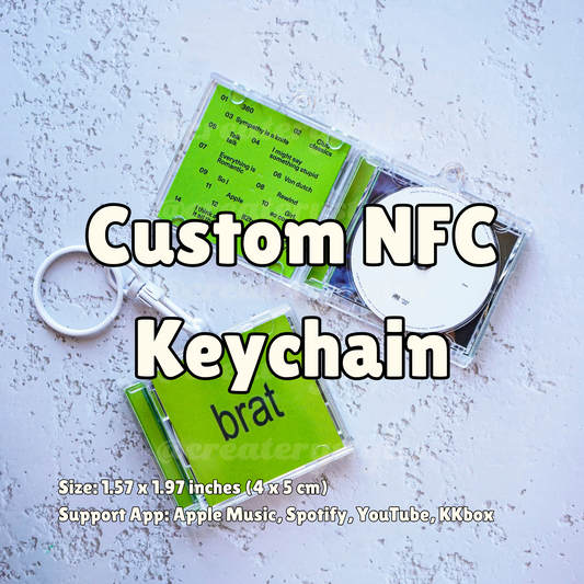 Personalized NFC Keychain for Angels and Brats