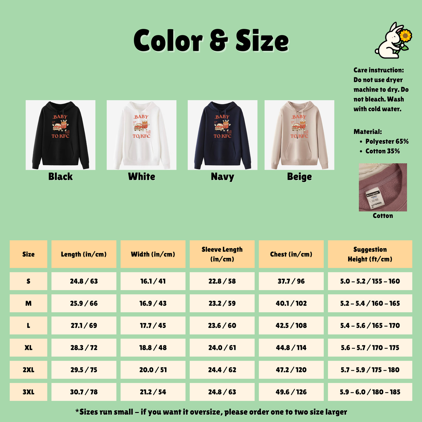 Drive to KFC Sweatshirt & Hoodie, Mult Color