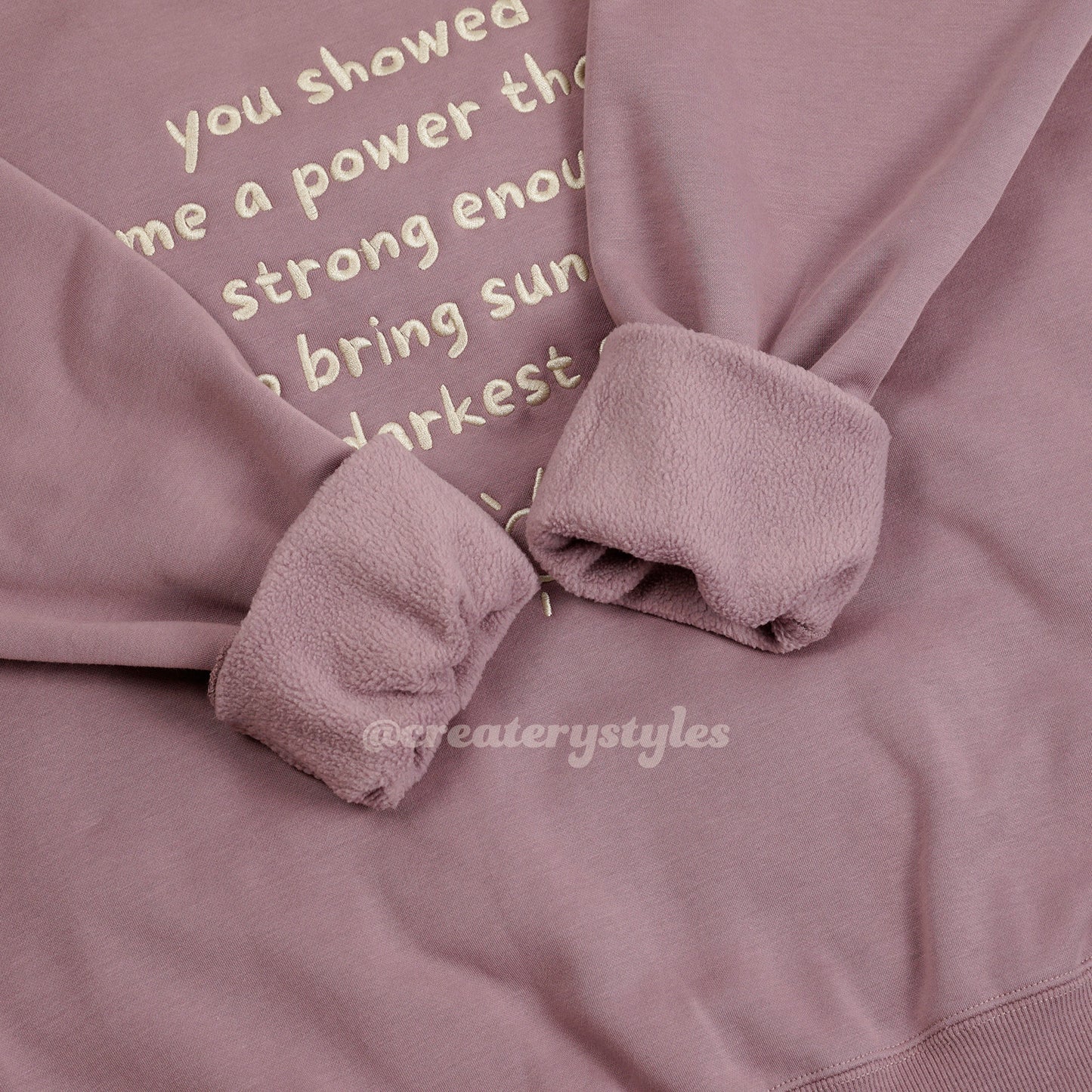 Bring Sun Embroidered Sweatshirt & Hoodie, Mult Color