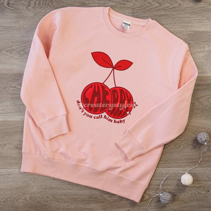 Cherry Baby Printed Sweatshirt & Hoodie, Mult Color