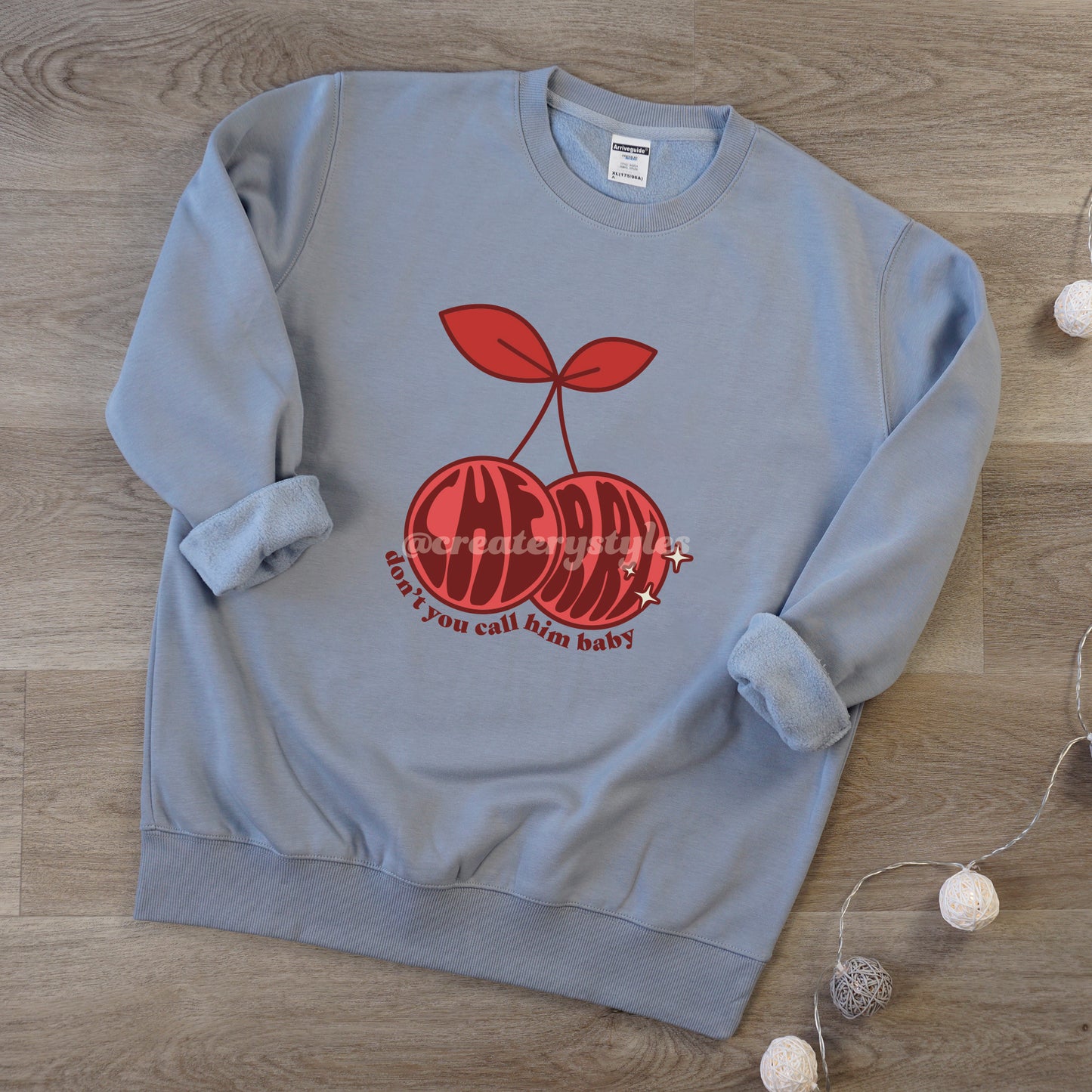 Cherry Baby Printed Sweatshirt & Hoodie, Mult Color