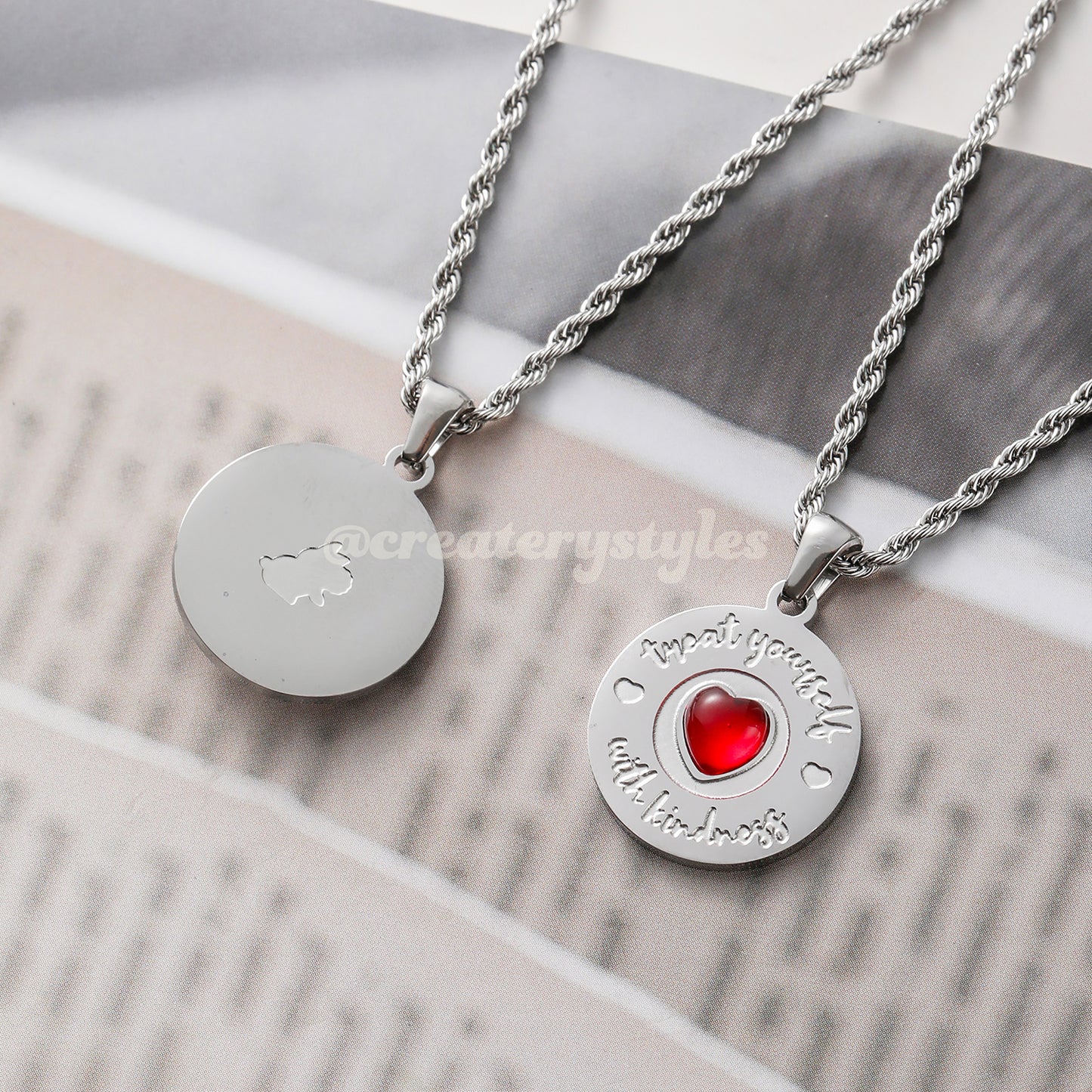 Treat Yourself With Kindness Necklace