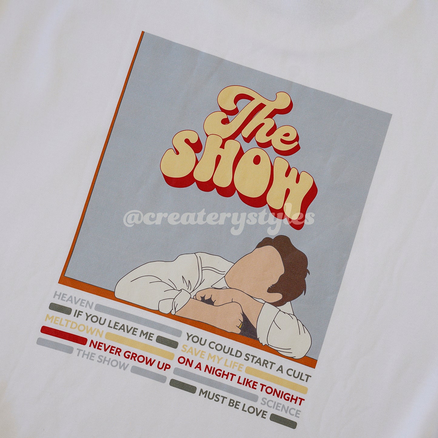 The Show Printed Sweatshirt & Hoodie, Mult Color