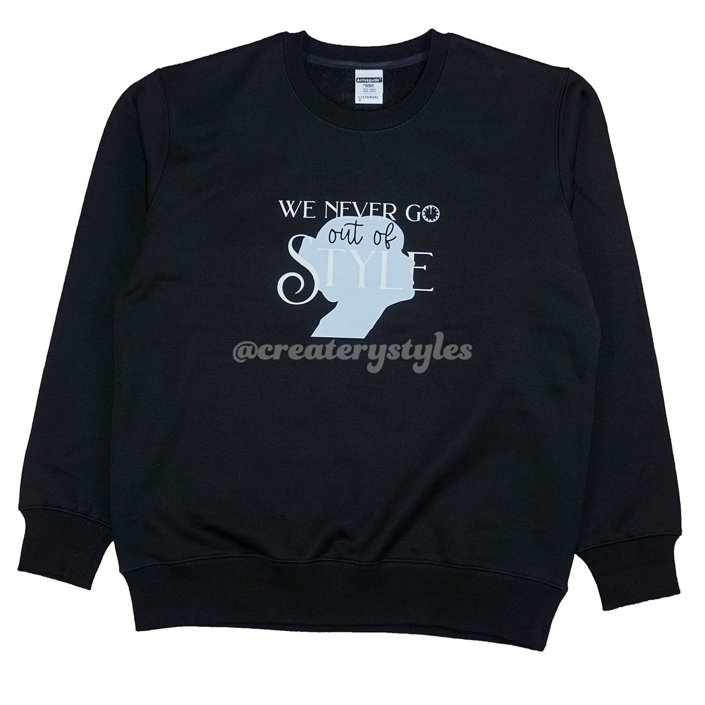 Never Go Out Of Style Graphic Sweatshirt & Hoodie, Mult Color