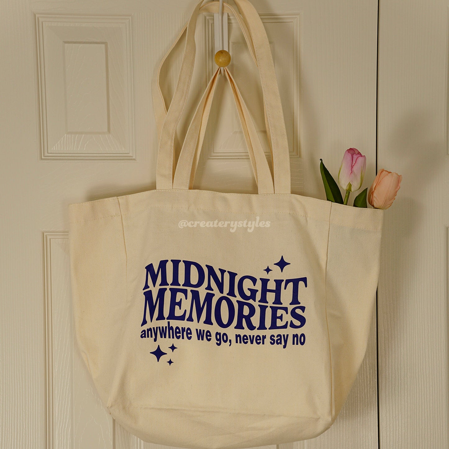 Midnight Memories Deluxe Canvas Tote Bag