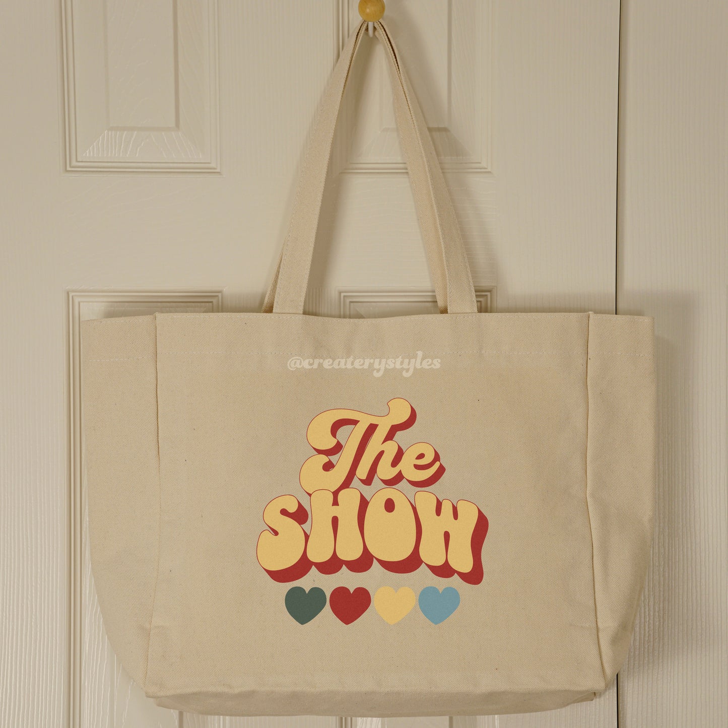 Niall Horan The Show on eco-friendly tote bag.