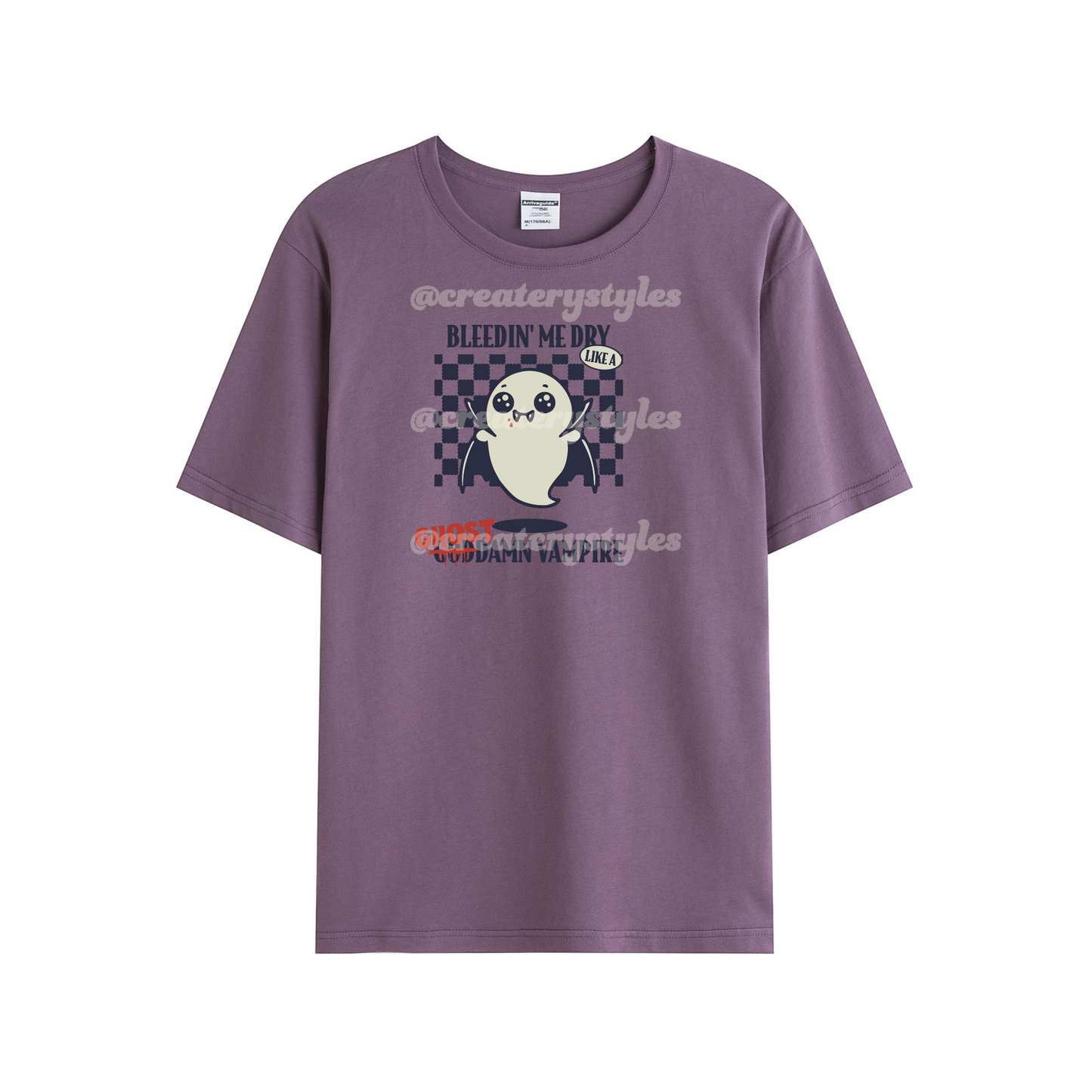 Olivia Rodrigo Ghostdamn Vampire T Shirt, Mult Color
