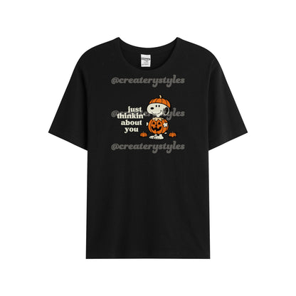 Thinkin' About You Snoopy T Shirt, Mult Color